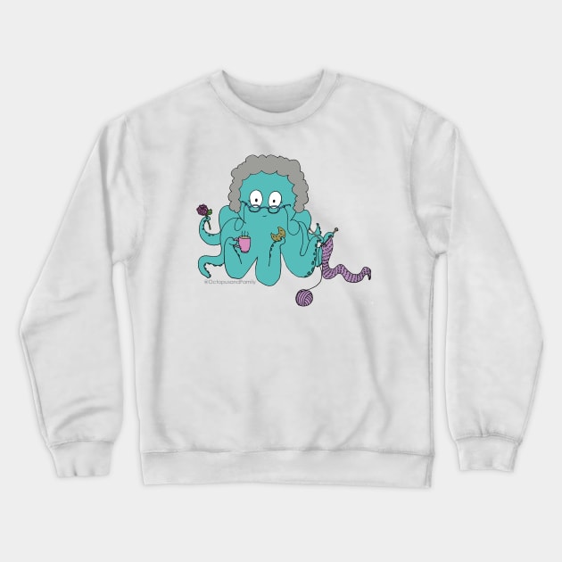 Nanapus Crewneck Sweatshirt by Annabelle Lee Designs